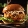 LOADED CHICKEN BURGER