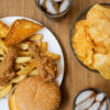 SOUTHERN FRIED CHICKEN BURGER & CHIPS